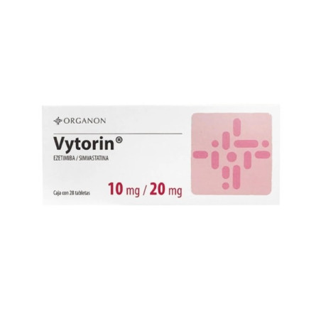 VYTORIN 10/20MG 28 COMPRIMIDOS