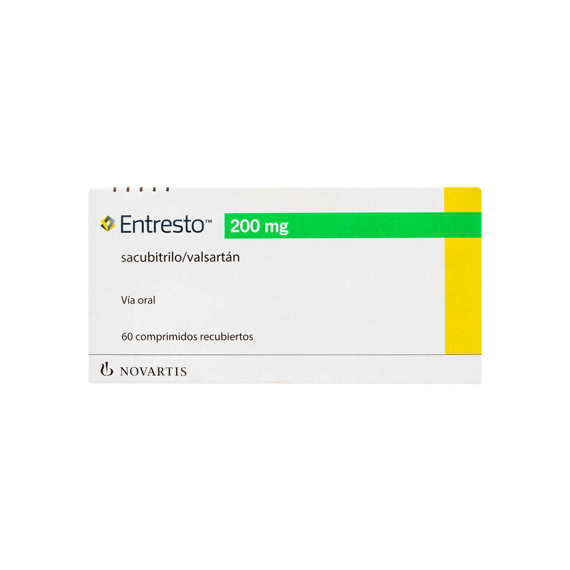 ENTRESTO 200 MG 60 COMPRIMIDOS RECUBIERTOS