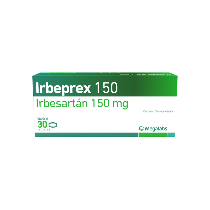 IRBEPREX 150 MG 30 TABLETAS