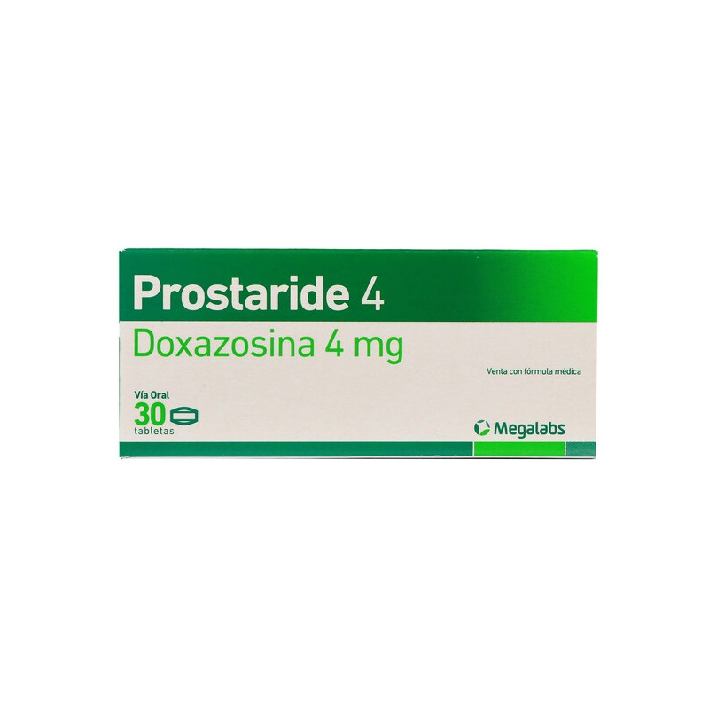 PROSTARIDE 4 MG 30 TABLETAS