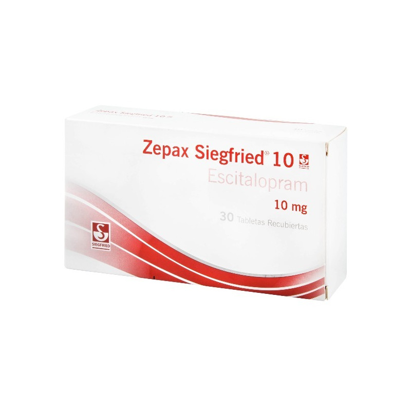 ZEPAX 10 MG 30 TABLETAS RECUBIERTAS