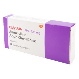 CLAVULIN 500-125MG 14 TABLETAS