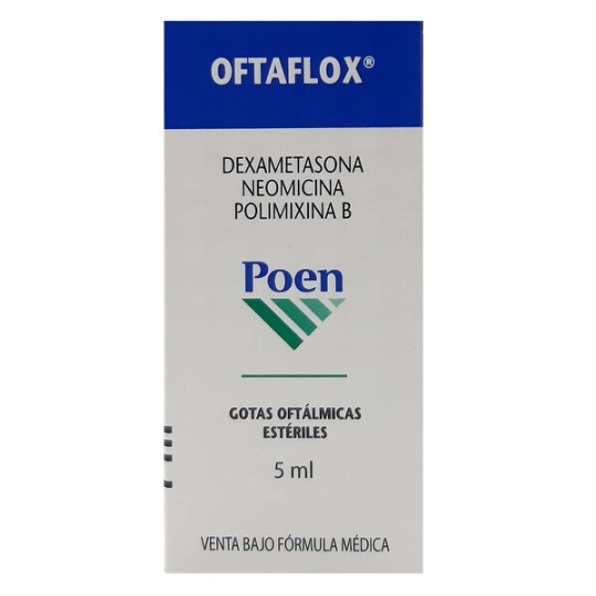 OFTAFLOX SOLUCION OFTALMICA 5 ML