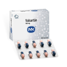 VALSARTAN 160 MG 30 CAPSULAS MK