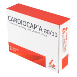 CARDIOCAP A 80/10MG 30 CAPSULAS