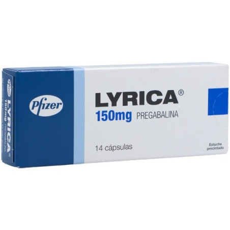 LYRICA 150 MG 14 CAPSULAS