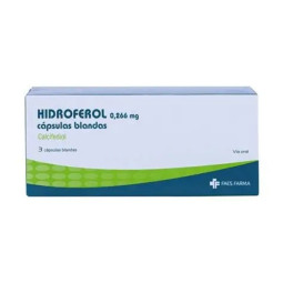 HIDROFEROL 0,266 MG 1 CAPSULAS