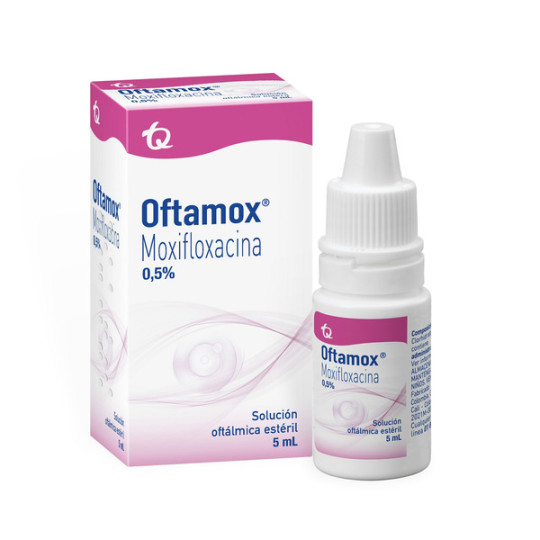 OFTAMOX SOLUCION OFTALMICA 5 ML MK