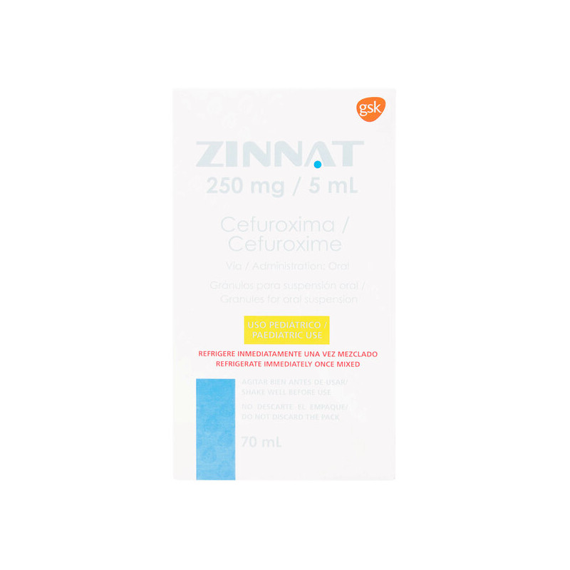 ZINNAT 250MG/5ML 70 ML