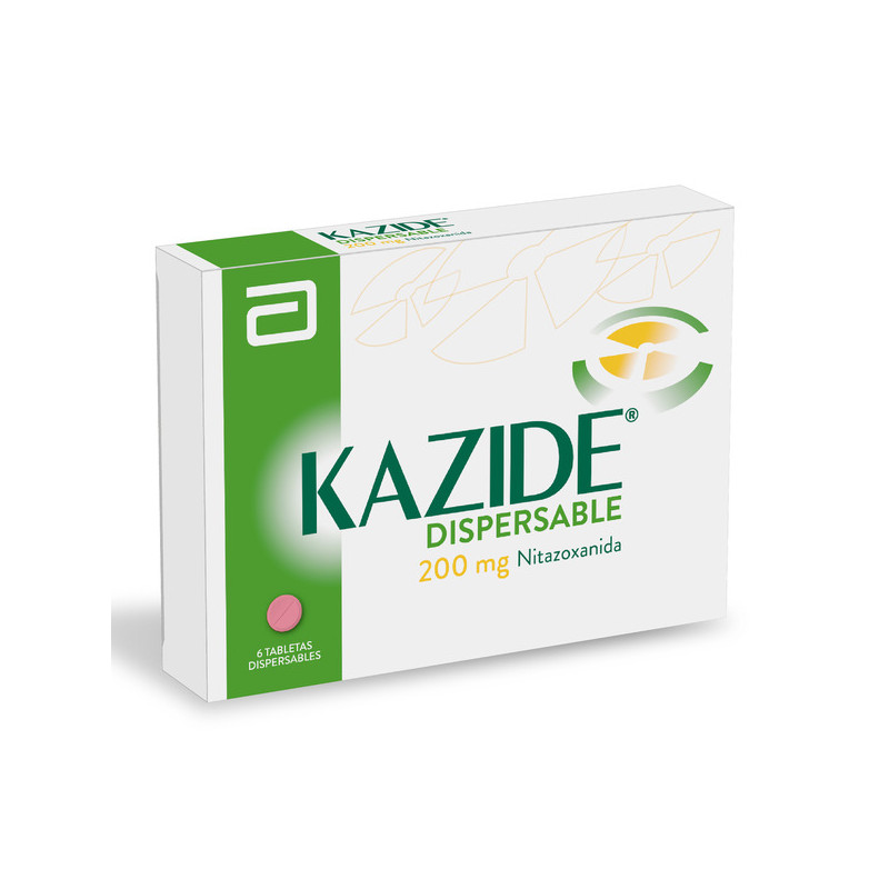 KAZIDE 200 MG 6 TABLETAS DISPERSABLES