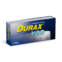 DURAX VSD 20 MG 1 TABLETA RECUBIERTA