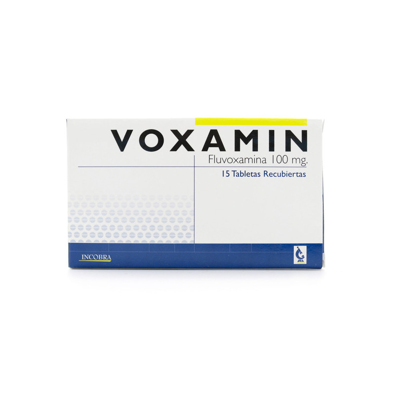 VOXAMIN 100 MG 15 TABLETAS RECUBIERTAS