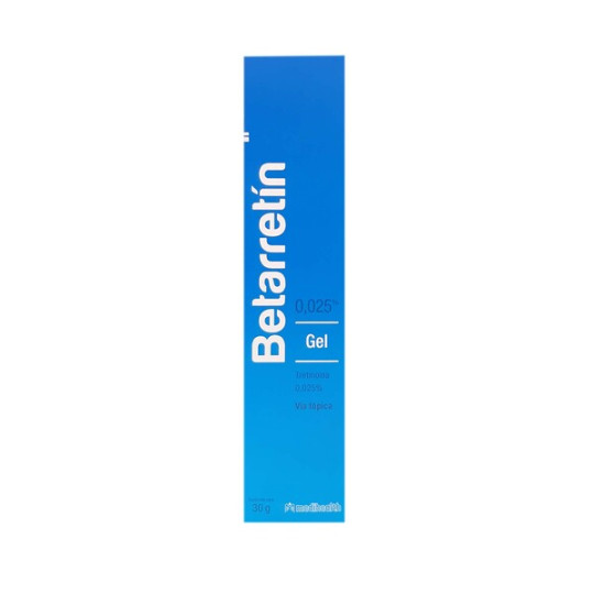 BETARRETIN 0.025% GEL 30 G