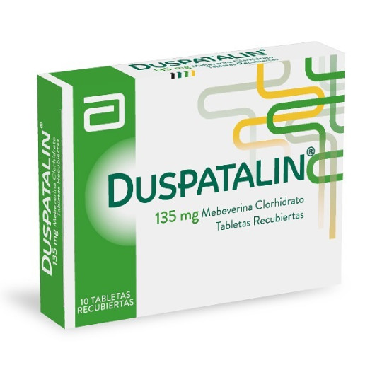 DUSPATALIN 135 MG 10 TABLETAS RECUBIERTAS