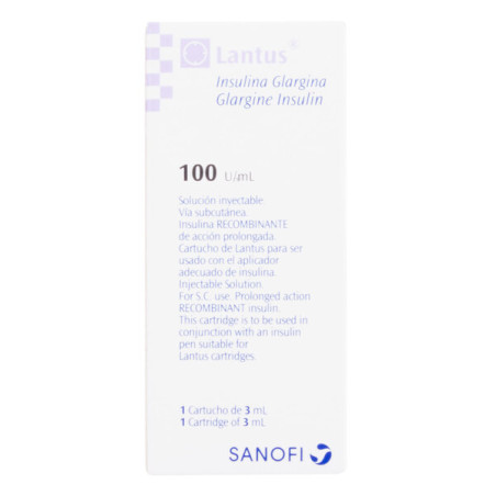 LANTUS 100UI 3 ML 1 AMPOLLA