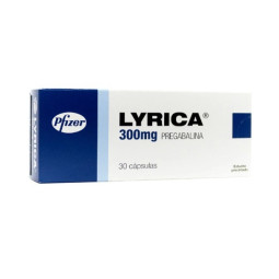 LYRICA 300 MG 30 CAPSULAS