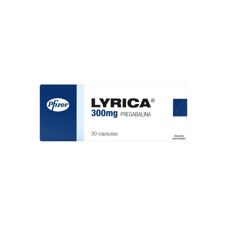 LYRICA 300 MG 30 CAPSULAS