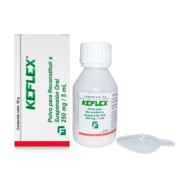 KEFLEX POLVO PARA SUSPENSION ORAL 250MG/5ML 35 G