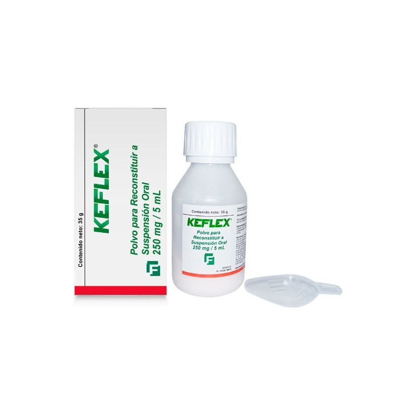 KEFLEX POLVO PARA SUSPENSION ORAL 250MG/5ML 35 G