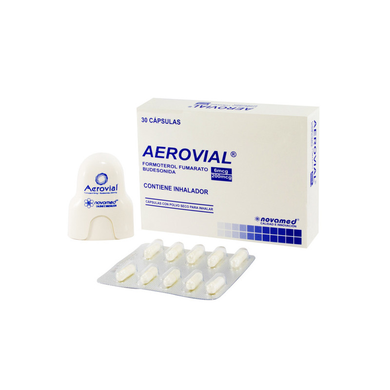 AEROVIAL 30 CAPSULAS + INHALADOR