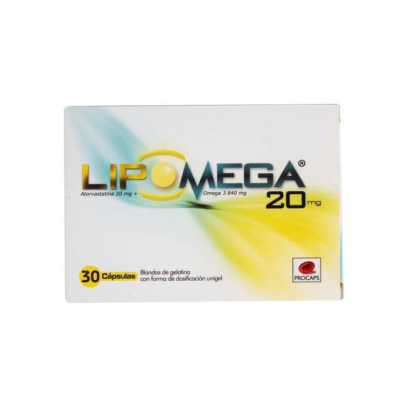 LIPOMEGA 20/840MG 30 CAPSULAS BLANDAS