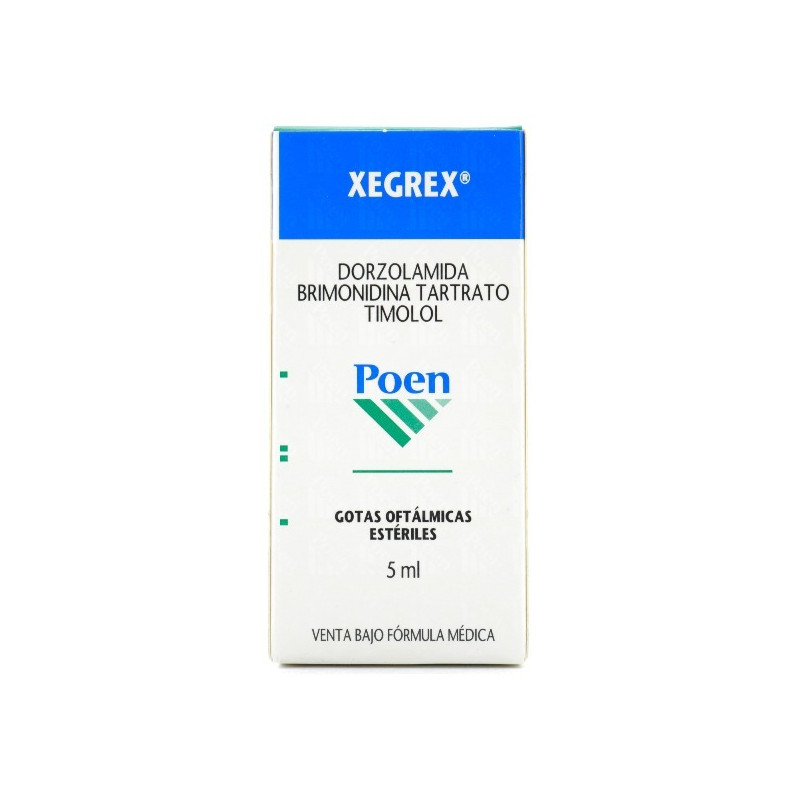 XEGREX SOLUCION OFTALMICA 5 ML