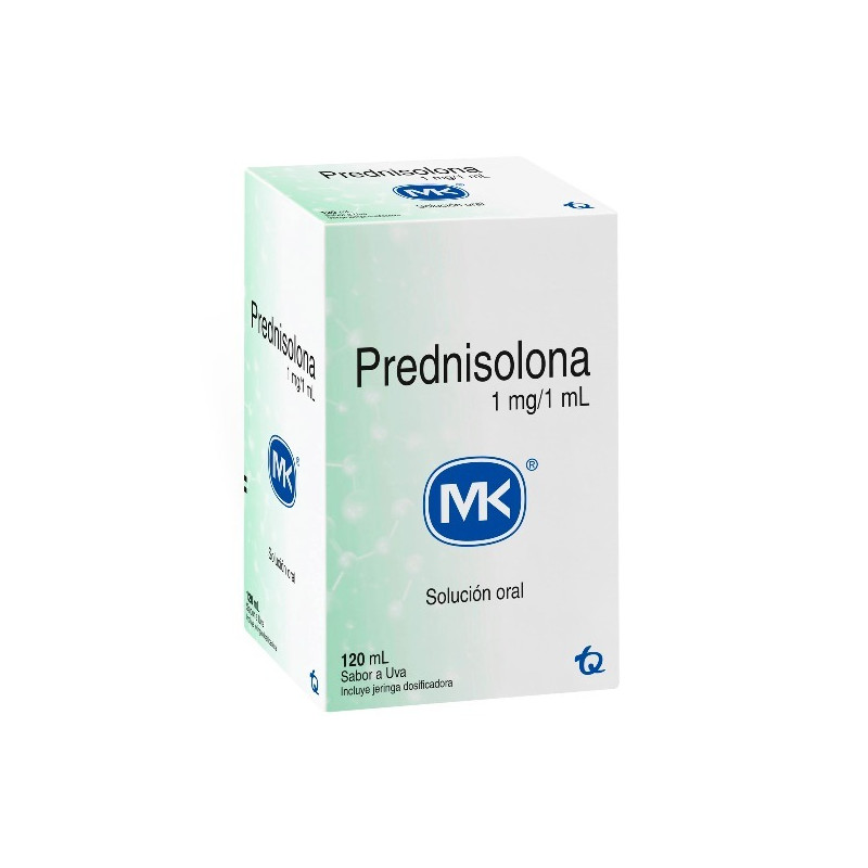 PREDNISOLONA NIÑOS SOLUCION ORAL 1MG/ML UVA 120 ML MK