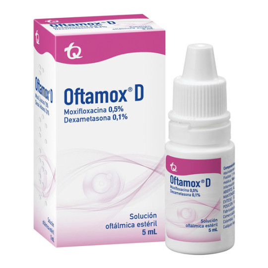 OFTAMOX D SOLUCION OFTALMICA 5 ML MK