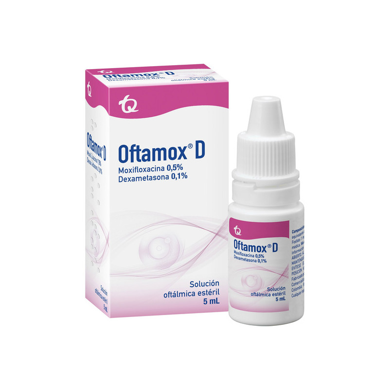 OFTAMOX D SOLUCION OFTALMICA 5 ML MK