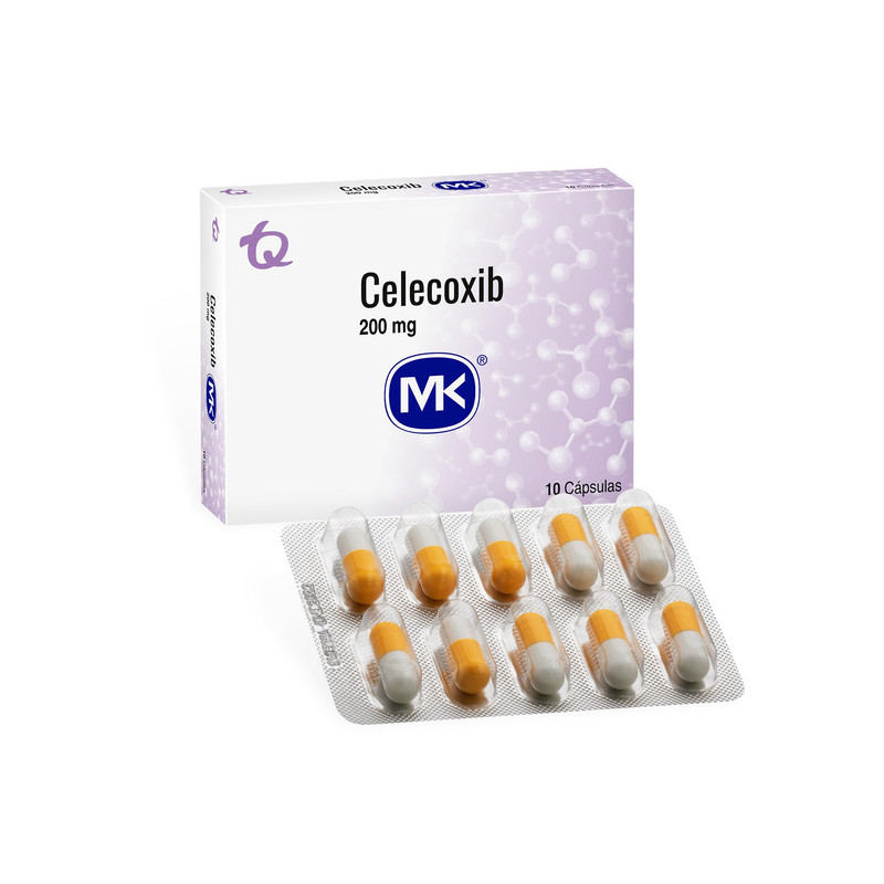 CELECOXIB 200 MG 10 CAPSULAS MK