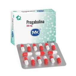 PREGABALINA 300 MG 30 CAPSULAS MK