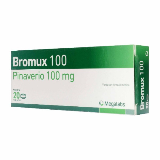 BROMUX 100 MG 20 TABLETAS