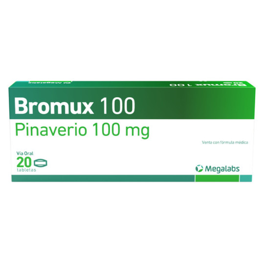 BROMUX 100 MG 20 TABLETAS
