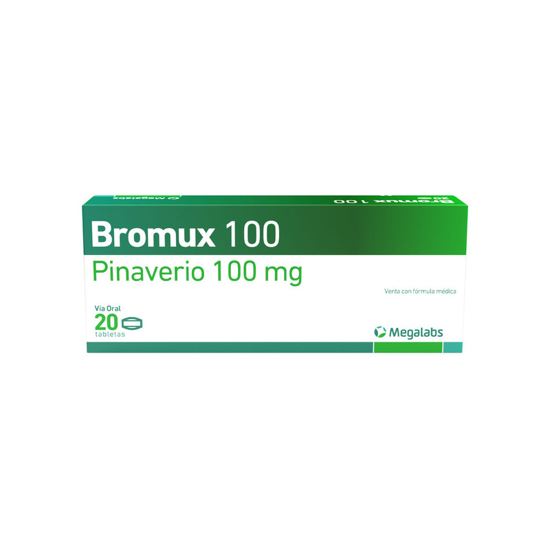 BROMUX 100 MG 20 TABLETAS