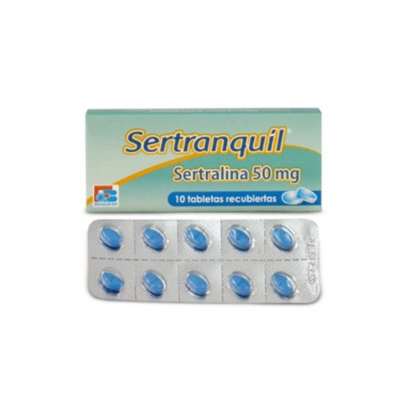 SERTRANQUIL 50 MG 10 TABLETAS RECUBIERTAS
