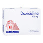 DOXICICLINA 100 MG 10 CAPSULAS MEMPHIS