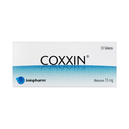 COXXIN 15 MG 10 TABLETAS