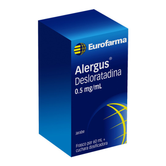 ALERGUS JARABE 0.5 MG 60 ML