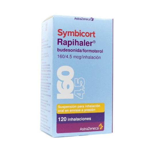 SYMBICORT RAPIHALER 160/4.5 MCG 120 DOSIS