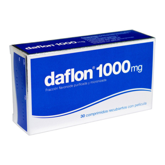 DAFLON 1000 MG 30 COMPRIMIDOS RECUBIERTOS