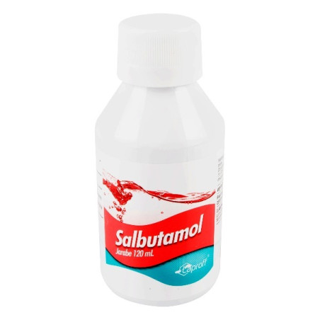 SALBUTAMOL JARABE 2MG/5ML 120ML LAPROFF