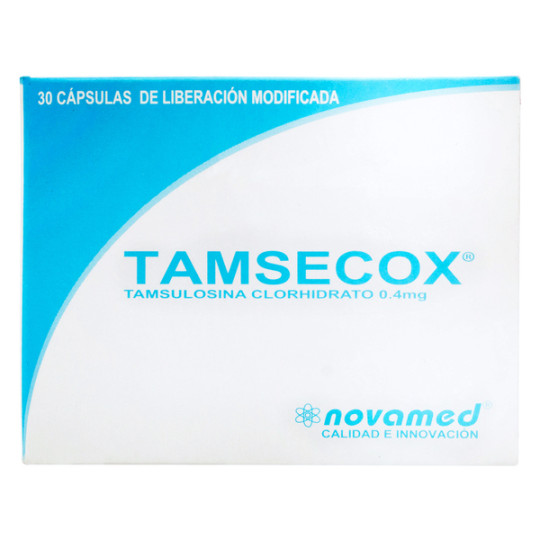 TAMSECOX 0.4 MG 30 CAPSULAS DE LIBERACION MODIFICADA