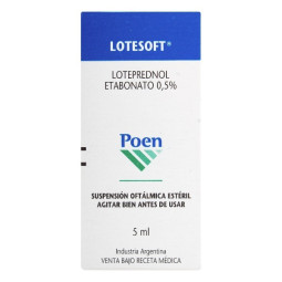 LOTESOFT 0.5 SOLUCION OFTALMICA 5 ML
