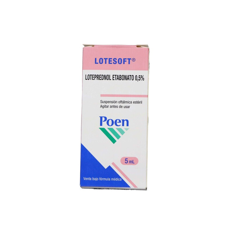 LOTESOFT 0.5 SOLUCION OFTALMICA 5 ML