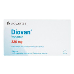 DIOVAN 320 MG 14 COMPRIMIDOS RECUBIERTOS
