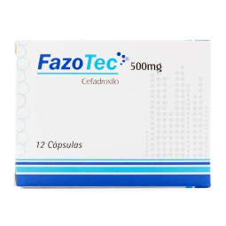 FAZOTEC 500 MG 12 CAPSULAS