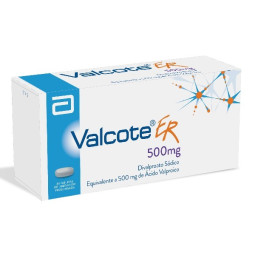 VALCOTE ER 500 MG 30 TABLETAS DE LIBERACION PROLONGADA