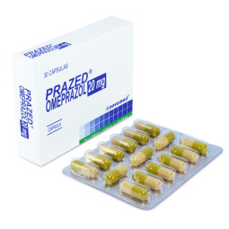 PRAZED 20 MG 30 CAPSULAS