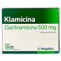KLAMICINA 500 MG 10 TABLETAS