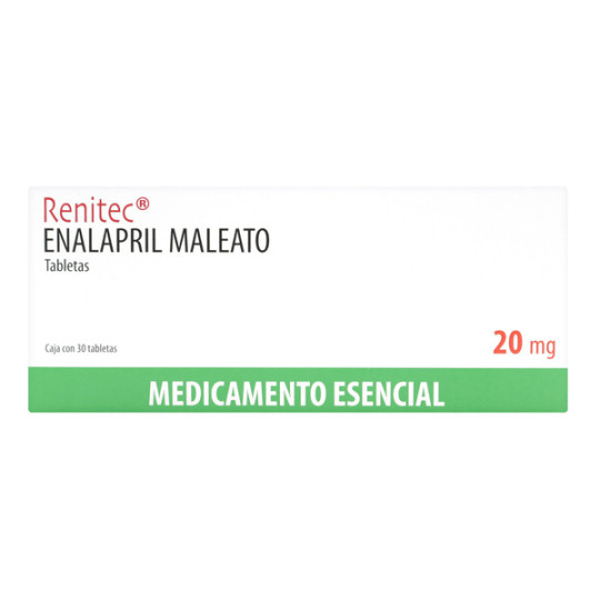 RENITEC 20 MG 30 TABLETAS